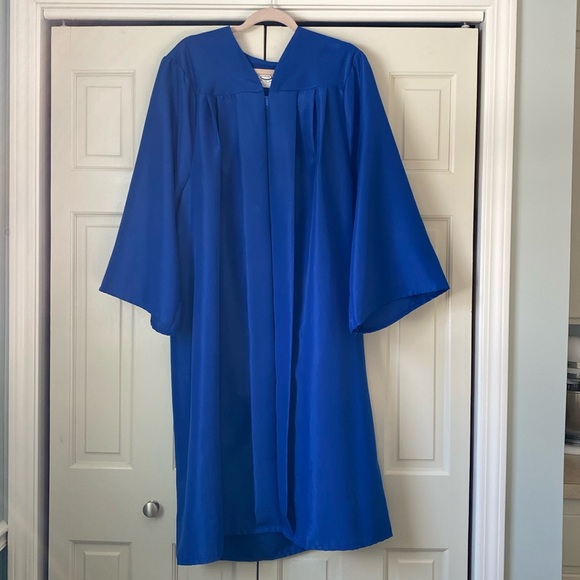 Jostens | Other | Royal Blue Graduation Gown 5456 | Poshmark